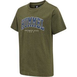 2er Pack hummel hmlFAST T-Shirt Kinder kalamata/light...