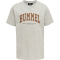 2er Pack hummel hmlFAST T-Shirt Kinder kalamata/light grey melange 104