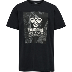 hummel hmlSATELLITE T-Shirt Kinder black 110