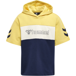 hummel hmlCLOUD kurzarm Hoodie Jungen black iris 104