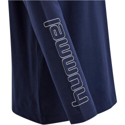 hummel hmlCLOUD Langarmshirt Kinder black iris 104