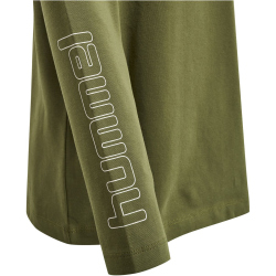 hummel hmlCLOUD Langarmshirt Kinder olive branch 104
