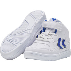 hummel Camden High-Top Sneaker Kinder white/blue 26