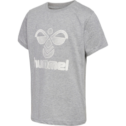 hummel hmlPROUD T-Shirt Kinder grey melange 104