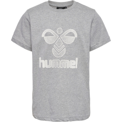 hummel hmlPROUD T-Shirt Kinder grey melange 104