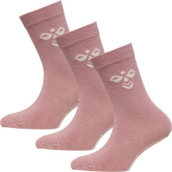 3er Pack hummel SUTTON Socken Kinder woodrose 24-27