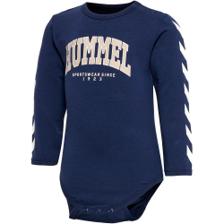 hummel hmlFAST Flipper langarm Baby-Body black iris 62