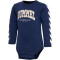 hummel hmlFAST Flipper langarm Baby-Body black iris 62