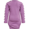 hummel hmlFAST Flipper langarm Baby-Body argyle purple 62