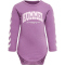 hummel hmlFAST Flipper langarm Baby-Body argyle purple 62
