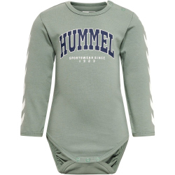 hummel hmlFAST Flipper langarm Baby-Body sea spray 62