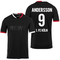 uhlsport 1. FC K&ouml;ln Ausweichtrikot mit Spielerdruck 2021/22 schwarz ANDERSSON 9 L