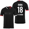 uhlsport 1. FC K&ouml;ln Ausweichtrikot mit Spielerdruck 2021/22 schwarz DUDA 18 L