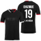 uhlsport 1. FC K&ouml;ln Ausweichtrikot mit Spielerdruck 2021/22 schwarz EHIZIBUE 19 L