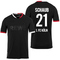 uhlsport 1. FC K&ouml;ln Ausweichtrikot mit Spielerdruck 2021/22 schwarz SCHAUB 21 L