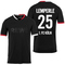 uhlsport 1. FC K&ouml;ln Ausweichtrikot mit Spielerdruck 2021/22 schwarz LEMPERLE 25 L