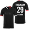 uhlsport 1. FC K&ouml;ln Ausweichtrikot mit Spielerdruck 2021/22 schwarz THIELMANN 29 L
