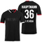 uhlsport 1. FC K&ouml;ln Ausweichtrikot mit Spielerdruck 2021/22 schwarz HAUPTMANN 36 L