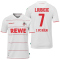 uhlsport 1. FC K&ouml;ln Heimtrikot mit Spielerdruck 2021/22 wei&szlig; LJUBICIC 7 5XL