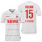 uhlsport 1. FC Köln Heimtrikot mit Spielerdruck 2021/22 weiß KILIAN 15 XXL