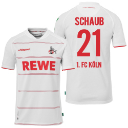 uhlsport 1. FC K&ouml;ln Heimtrikot mit Spielerdruck...