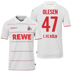 uhlsport 1. FC K&ouml;ln Heimtrikot mit Spielerdruck...