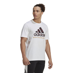 adidas DFB Deutschland DNA Graphic T-Shirt WM 2022 Herren white/black M