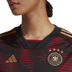 adidas DFB Deutschland Auswärtstrikot WM 2022 Damen black S