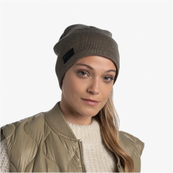 BUFF Fleece Strickmütze Solid solid camouflage