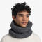 BUFF Knitted & Fleece Neckwarmer Janna vaed grey heather