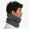 BUFF Knitted & Fleece Neckwarmer Janna vaed grey heather