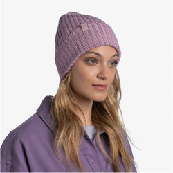 BUFF Merinowolle Knit Hat Norval Mütze norval pansy
