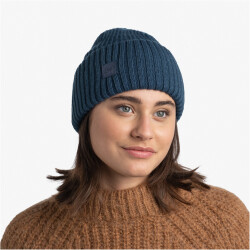 BUFF Strickmütze rutger steel blue