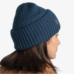 BUFF Strickmütze rutger steel blue
