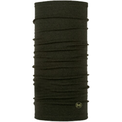 BUFF Midweight Merinowolle Multifunktionstuch solid bark