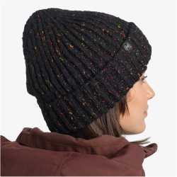 BUFF Knitted & Fleece Polar Strickm&uuml;tze kim black