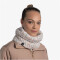 BUFF Knitted & Fleece Polar Neckwarmer kim white