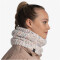 BUFF Knitted & Fleece Polar Neckwarmer kim white