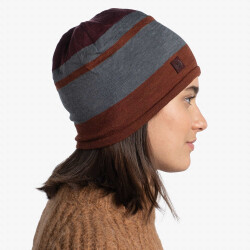 BUFF Merino Move Mütze mahogany