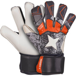 DERBYSTAR Attack XP17 Torwarthandschuhe grau/orange 0