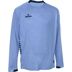 DERBYSTAR Contra langarm Torwarttrikot hellblau/schwarz 128