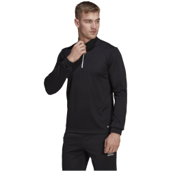 adidas Entrada 22 1/4-Zip Trainings-Top Herren 095A - black XS