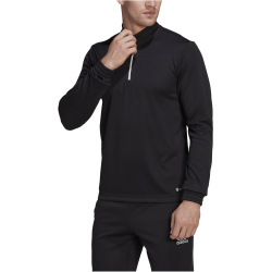 adidas Entrada 22 1/4-Zip Trainings-Top Herren 095A - black XS