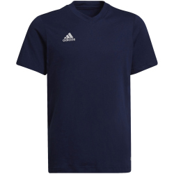 adidas Entrada 22 T-Shirt Kinder HC0445 - team navy blue...