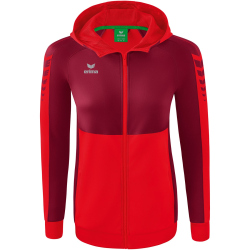 erima Six Wings Trainingsjacke mit Kapuze Damen