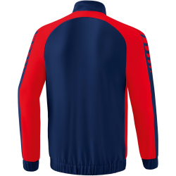 erima Six Wings Präsentationsjacke new navy/rot 140