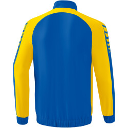 erima Six Wings Präsentationsjacke new royal/gelb 128