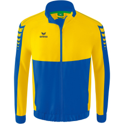 erima Six Wings Pr&auml;sentationsjacke new royal/gelb L