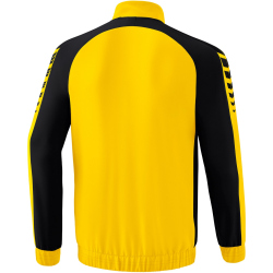 erima Six Wings Pr&auml;sentationsjacke gelb/schwarz XL