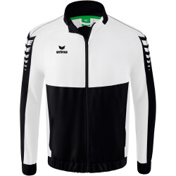 erima Six Wings Präsentationsjacke schwarz/weiß L